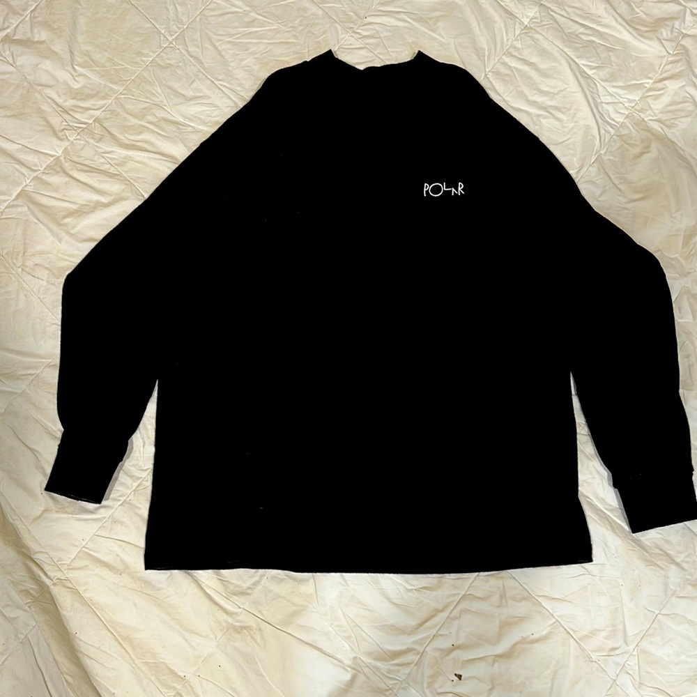 Polar men’s mock neck tshirt black size S